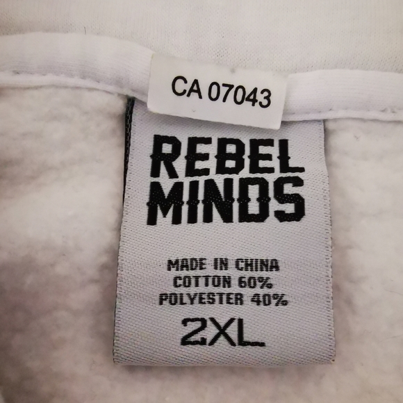 Men's Rebel Minds hooded sweater - Picture 6 of 6